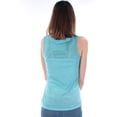 thumbnail image 2 of $90 CALVIN KLEIN New Womens 1007 Light Blue V Neck Sleeveless Top XS B+B, 2 of 2
