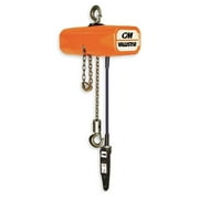 CM COLUMBUS MCKINNON 2407C 1 TON 115V VALUSTAR ELECTRIC CHAIN HOIST
