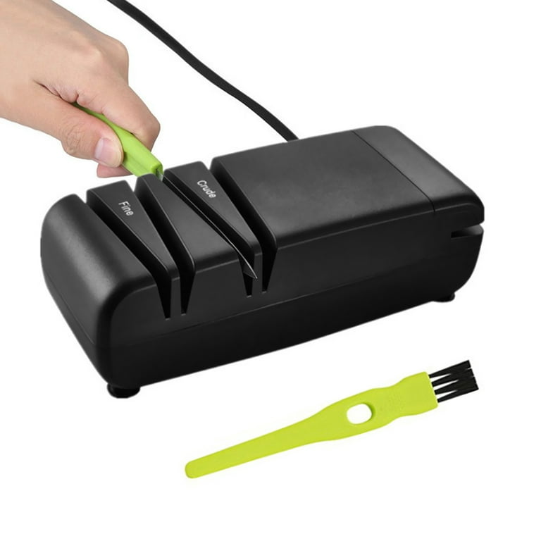 Household Kitchen Multifunctional Electric Knife Sharpener Kitchen Knife  Scissors Automatic Grinding Stone 
