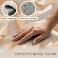 thumbnail image 5 of ODIKA 6'x9' Beige Clay Geometric Design Washable Area Rug Dynamic Abstract Pattern with Modern Flair for Family Room, Living Mater Bedroom, Non-Slip, Easy Care, 5 of 6