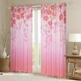 thumbnail image 2 of Manfei Dreamy Cherry Blossoms Black Out Curtains, Spring Flower Floral Curtains Pack of 2 (42x63 Each), Teens Kids Girls Female Bedroom Curtains, Window Curtains Bedroom Decor, 2 of 6