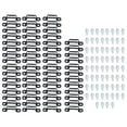 thumbnail image 1 of Screw Slide Buckle,60 Set 2in 1 Screw Slide Fastener Furniture Connecting Fastener Unmatched Quality, 1 of 8