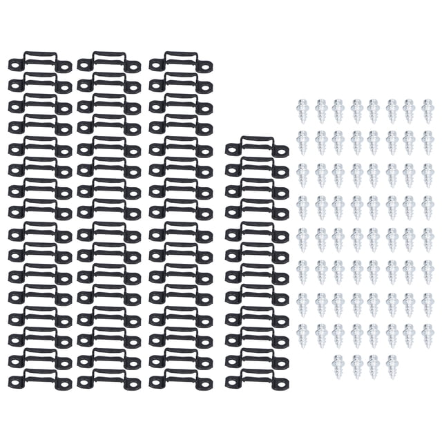 Screw Slide Buckle,60 Set 2in 1 Screw Slide Fastener Furniture Connecting Fastener Unmatched Quality
