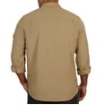 thumbnail image 2 of The American Outdoorsman Blackfoot River Long Sleeve Fishing Shirt - UPF 30 Protection Quick-Dry & Moisture-Wicking Fabric (Deerskin, XL), 2 of 7