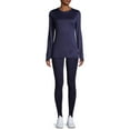 thumbnail image 5 of ClimateRight by Cuddl Duds Stretch Fleece Women's High Rise Base Layer Legging, Sizes XS to 4X, 5 of 6