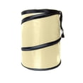 thumbnail image 1 of FH Group Auto Car  Portable Collapsible Trash Can, Universal Car Garbage Bin, Compact Size, Durable, Leakproof & Waterproof - Beige Large, 1 of 6