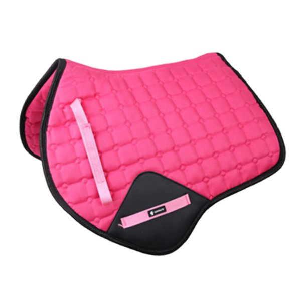 Manta para silla de montar de caballo, ligera y resistente al desgaste, para equipo ecuestre. Rosa
