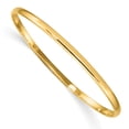 thumbnail image 1 of 14k Yellow Gold Slip On Baby Bangle Bracelet, 1 of 6