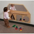 thumbnail image 1 of Whitney Brothers WB6128 Formes de Miroir Mural avec Barre, 1 of 1