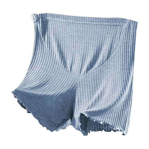 Bovxnpu Maternity Pajama Shorts Sleepwear Loungewear, Women's Maternity Shorts Over Belly Pregnancy Lounge Pajama Sleep Shorts