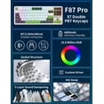 thumbnail image 2 of Teclado mecánico inalámbrico BlueEnss F87 Pro RGB TKL, 2 of 9