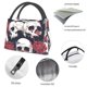thumbnail image 4 of Fotbe Gothic Skulls And Roses Bolsa Térmica Portátil con Estampado, Bolsa de Entrega de Alimentos Aislada, Bolsa Reutilizable de Gran Capacidad para Comidas y Supermercado, 4 of 6