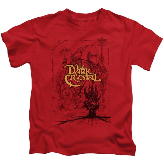 Dark Crystal - Poster Lines - Juvenile Short Sleeve Shirt - 7