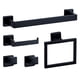 thumbnail image 1 of Juego de accesorios de baño Bearachild Toallero de Acero inoxidable negro, 1 of 6