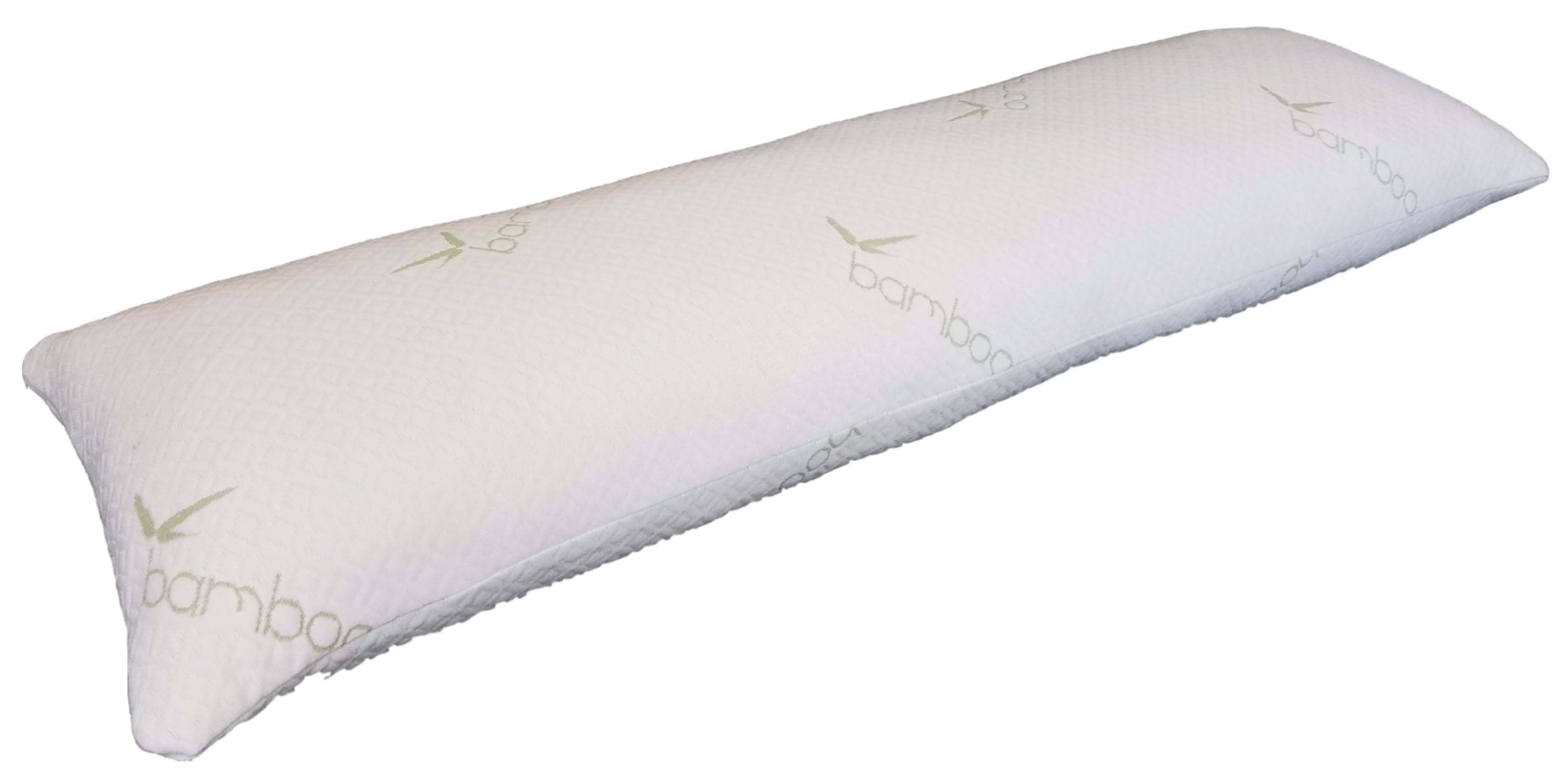 LifeWyse Shredded Memory Foam Bamboo Body Pillow