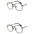 thumbnail image 2 of relayinert Fashionable Polarized Lens Small Square For Trendy Style Materials black anti-blue 2Set, 2 of 6