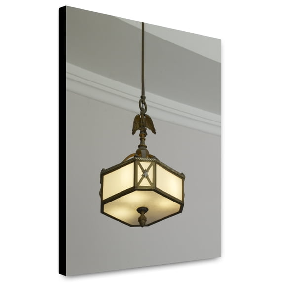 Canvas Print: Interior Lamp, John O. Pastore Federal Building, Providence, Rhode