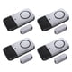 thumbnail image 3 of para puertas y ventanas 4 PCS Sensor magnético de seguridad antirrobo para el hogar 120DB Fácil de instalar, adecuada para ancianos y Zulema alarmas de puerta, 3 of 8