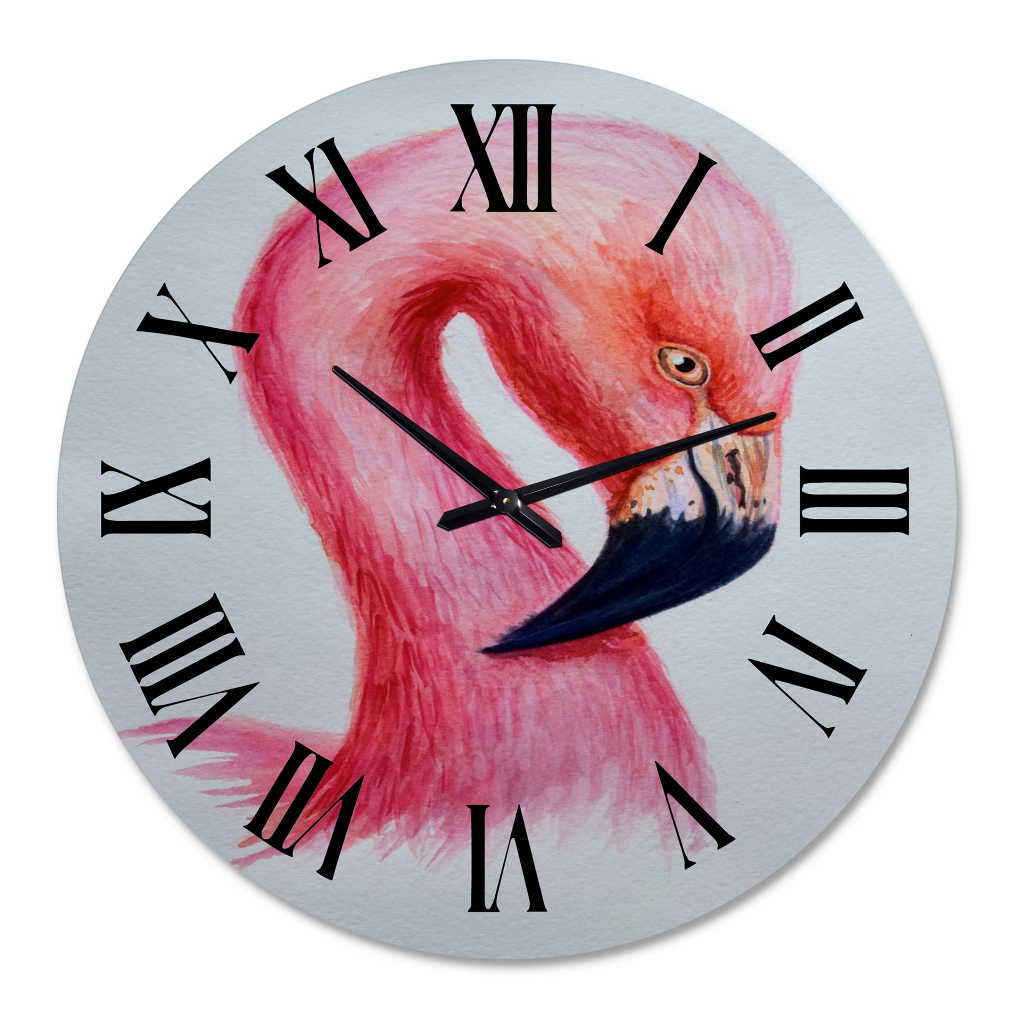 Designart 1 in Farmhouse Wall Clock
