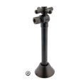 thumbnail image 1 of Kingston Brass Vintage 1/2" Sweat, 3/8" OD Compression Angle Shut-Off Valve with 5" Extension, 1 of 4