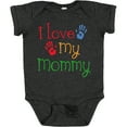 thumbnail image 3 of Inktastic I Love My Mommy Handprints Boys or Girls Baby Bodysuit, 3 of 5