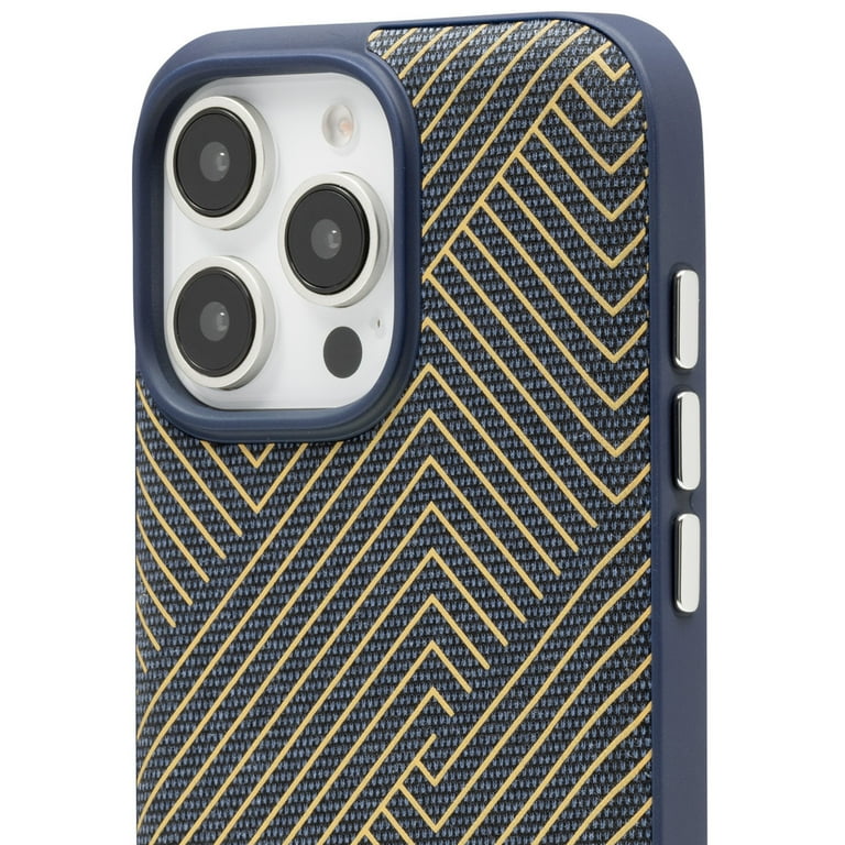 ZAGG London Snap Case for iPhone 16 Pro Max Glow in the Dark Maze