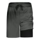 thumbnail image 3 of Ceisia Men's Swim Trunk Mesh Lining Quick Dry Board Shorts Swimwear Beach Shorts Gray XL Gift, 3 of 6