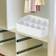 thumbnail image 5 of Yhmxh Utensilios de cocina Contenedores de plástico blancos para organizar la despensa con cuatro asas Muebles para cocina Accesorios de cocina Mueble organizador cocina, 5 of 6