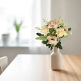 thumbnail image 5 of Bradem 12.2 Inch Yellow Artificial Rose Simulation Decorative Flower, Ornament Rose, Silk Flower, Faux Rose, Home Decor Flower, Artificial Bloom, 5 of 7