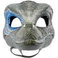 thumbnail image 3 of Jurassic World Velociraptor Blue Dinosaur Mask with Realistic Details, 3 of 5