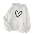thumbnail image 4 of Aloohaidyvio Hoodies,Womens Comfortable Sweater Hooded Pocket Drawstring Sweater, 4 of 4