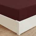 thumbnail image 7 of Mellanni Fitted Sheet, up to 16" Deep Pocket, Soft Microfiber, 1 Piece Twin, Brick Red, 7 of 7