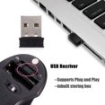thumbnail image 2 of HEVIRGO Portable 2.4GHz Wireless USB Receiver Optical Gaming Mouse Mice for PC Laptop, 2 of 6