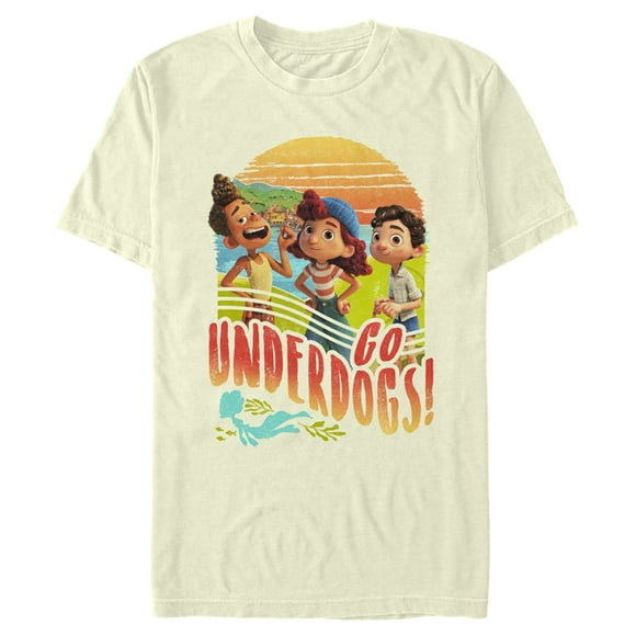 Men's Luca Go Underdogs  T-Shirt - Beige - Medium
