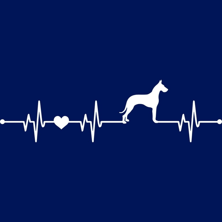 Funny Dog Heartbeat Great Dane T-Shirt For Dog Lover Gift Funny Dog Heartbeat Great Dane T-Shirt For Dog Lover Gift