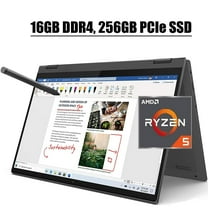 Lenovo Flex 5 2020 Premium 2 in 1 Laptop Computer I 14 inch FHD Touchscreen IPS I AMD Hexa-Core Ryzen 5 4500U I 16GB DDR4 256GB PCIe SSD I Backlit FP Digital Pen Included Win 10
