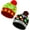 Green,black, variant on 2 Pack Christmas LED Light-up Knitted Beanie Hat Colorful Flashing Holiday Xmas Christmas Party Supplies(One Size Fits More)