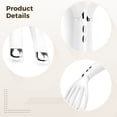 thumbnail image 3 of Rechargeable Vibrating Scalp Massager - Electric Scalp Massager Comb with Multi-Function Heating, Palm-Shaped Design, Easy Button Operation Plastic Material, 3 of 5