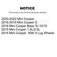 thumbnail image 2 of CMX Rear Ceramic Disc Brake Pads CMX-D1800 for Car Mini Cooper, 2 of 9