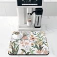 thumbnail image 2 of Washable Rubber Multicolored Floral Dish Drying Mats for Kitchen Counter Home Large Coffee Bar Pad Accessories and Decor for Utensils Stemware 16''x18'', 2 of 6