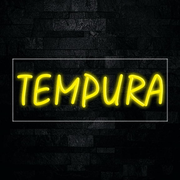 Tempura-LED Neon Sign 30"L x 12"H #30638