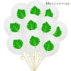 10pcs Balloons Hawaii Party Decorated Pineapple Flamingo Turtle Leaves Latex Balloons