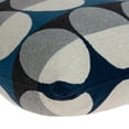 thumbnail image 4 of Parkland Collection Niam Transitional Multicolor Pillow Cover With Down Insert, 4 of 10