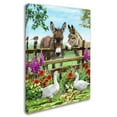 thumbnail image 2 of Trademark Fine Art 'Donkeys I' Canvas Art by The Macneil Studio, 2 of 3