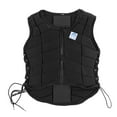 thumbnail image 3 of jinwen Horse Riding Equestrian Vest Protective Body Protector Gear - Black, Kids Kids CM, 3 of 8