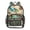 Bird & Bloom, variant on Large Clear PVC Backpack Heavy Duty See Through Backpack for Adults Work Travel, Bird & Bloom Printed 12L