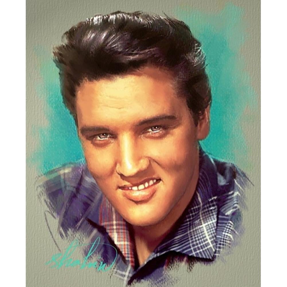 Mojoyce 5D DIY Full Drill Diamond Painting Elvis Presley