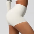 thumbnail image 4 of Lenpel Women's Workout Boyshorts Seamless High Waisted Athletic Yoga Shorts Running Biker Shorts, 4 of 7