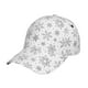 thumbnail image 1 of Fotbe Snowflake Minimalist Gorro Clásico de Béisbol, Gorra Ajustable con Broche Snapback, Gorro de Exterior de Algodón Suave, 1 of 6