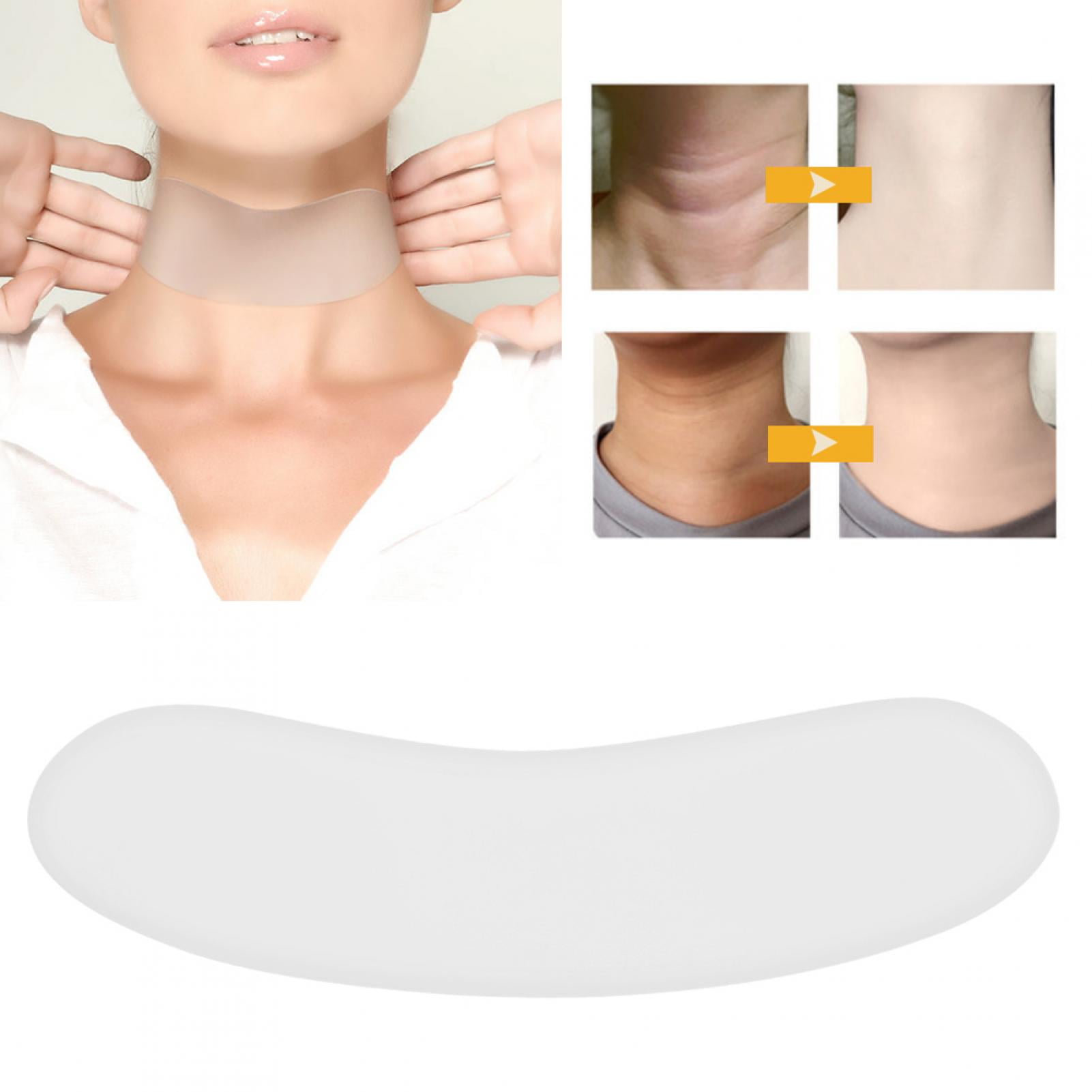ANGGREK Reusable Silicone Anti-Wrinkle Neck Pads Patches Neck Lines Removal Skin Care,Neck Patches,Anti-Wrinkle Neck Pads
